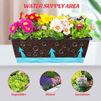 CADUKE Railing Planter Boxes 6 PCS, Planter Boxes - Image 7