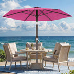 AreShark 7.5FT Patio Umbrella Table Market Umbrella - Image 7