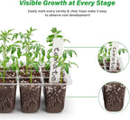 Bonviee 5-Pack Seed Starter Tray Seedling Kits, Plant Starter Kit - Image 4