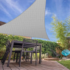 E&K Sunrise 18' x 18' x 18' Sun Shade Sail Triangle Canopy Shade Cover UV Block - Image 7