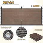 LOVE STORY Balcony Privacy Screen, UV Protection and Weather-Resistant - Image 6