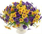 36 Pcs Artificial Fake Pansy Flowers - Image 8