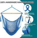 JoyView Hammock Chair with Spreader Bar Caribbean Hammock Swing Chair 300 LBS - Image 5