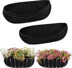 3PCS 24 Inch Planter Basket Liners Fabric Window Box Liners Felt Trough Planter by Emsiok