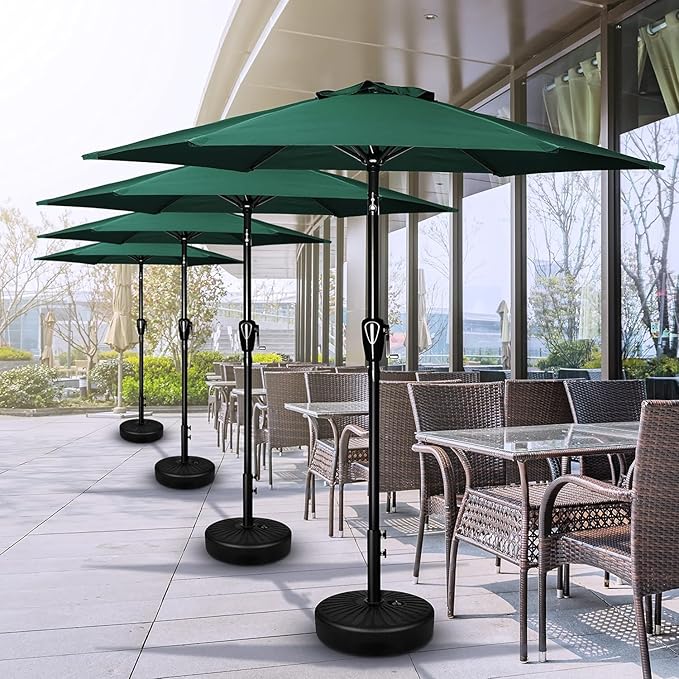 Simple Deluxe 9' Patio Umbrella Outdoor Table Market Yard Umbrella - Image 7