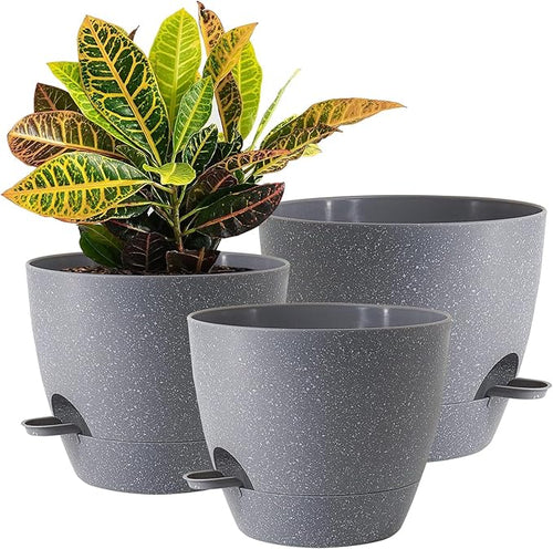 10/9/8 inch Self Watering Pots by UOUZ