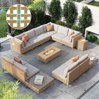 Grand patio 14-Piece Patio Furniture Set by GrandPatio
