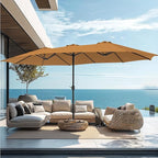 PHI VILLA 15ft Large Patio Umbrellas - Image 9
