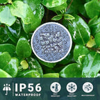 SOLPEX Solar Garden Lights Outdoor, 6 Color 12 Pack Stainless Steel Led Pathway - Image 6