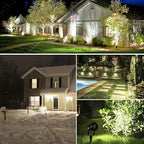 SUNVIE 120V Spot Lights Outdoor LED Landscape Lighting 12W AC Spotlights - Image 7