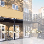 LOVE STORY Balcony Privacy Screen, UV Protection and Weather-Resistant - Image 3
