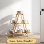 Bamboo Plant Stand - Image 9