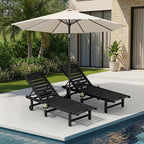 SERWALL Outdoor Chaise Lounge Set of 2 by SERWALL