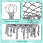 Macrame Hammock Hanging Swinging Chair - Image 4