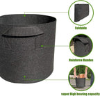 5 Pack 2 Gallon Grow Bags with Handles Garden Vegetable Flower Grow Bags - Image 6