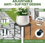 TOSKING 3-Pack Plant Stands - Image 6