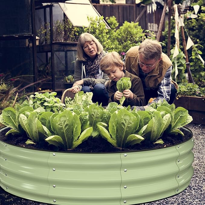 Raised Garden Bed Kit, Large Metal Raised Beds - Image 5