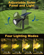 Solar Spot Lights Outdoor, 8 Pack Outdoor Solar Lights - Image 3