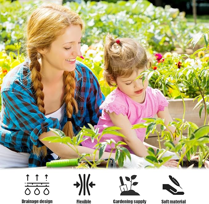 Anyumocz 90Pcs 1 Gallon Nursery Pots - Image 4