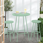 Best Choice Products 3-Piece Patio Dining Set, Bar Height, Outdoor Bistro Set - Image 7
