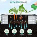 3 in 1 Galvanized Raised Garden Bed - Image 7
