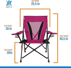 Kijaro XXL Dual Lock Portable Camping Chair - Image 3