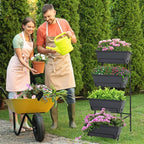 OYEAL Raised Garden Bed 4 Tier Vertical Garden Planter Indoor Outdoor Raised - Image 6