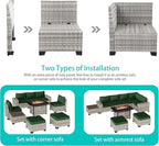 9-Piece Outdoor Patio Furniture Set - Image 3