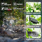 Anordsem Solar Garden Lights Outdoor: Bendable Copper Wire - Image 5