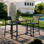 Outvita Outdoor Bar Table, Bistro Rectangle - Image 2