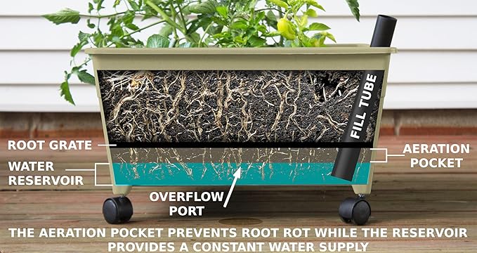 Emsco Group 2342-1HD City Picker Self Watering and Improved Aeration – Mobile - Image 4