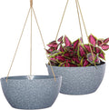 13 Inch 2 Pack Large Hanging Planters by SwinDuck