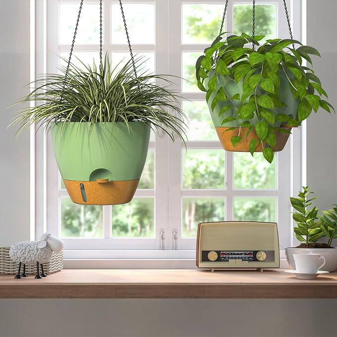 ZMTECH 12 Inch Hanging Planters - Image 7