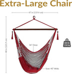 Sunnydaze Outdoor Hammock Chair Swing - Image 6