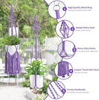Macrame Plant Hangers - Image 2