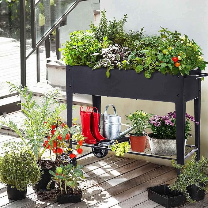 31.5" Tall Raised Garden Bed - Image 5