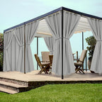 HolidayIdeas Grommet Outdoor Curtains by HolidayIdeas