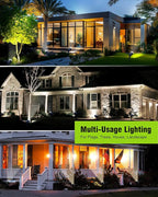 Solar Spot Lights Outdoor, Bright Solar Landscape Spotlights Waterproof 18LED - Image 6