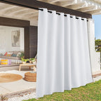 RYB HOME Extra Wide Outdoor Curtains by RYBHOME