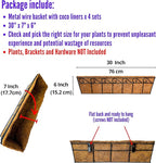 LaLaGreen Wall Mounted Planters - Image 2