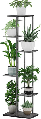 Simple Trending Plant Stand Shelf Indoor Outdoor Waterproof, 6-Tier 7 Potted by SimpleTrending