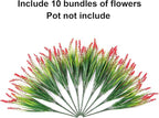HyeFlora Artificial Fake Flowers Outdoor Plants - Image 4