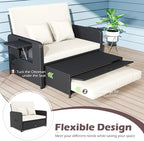 Tangkula Patio Rattan Daybed - Image 4
