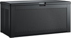 Rubbermaid Extra Large Resin Outdoor Storage Deck Box, Weather Resistant by Rubbermaid