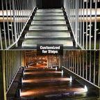 VOLISUN Solar Stair Lights 8 Pack, Solar Step Lights Waterproof IP67, Outdoor - Image 3