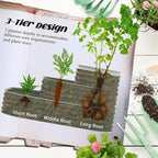 Outsunny 3-Tier Galvanized Steel Raised Garden Bed Kit, 62.25" x 43" x 32.25" - Image 3