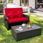 Tangkula Patio Rattan Daybed - Image 3