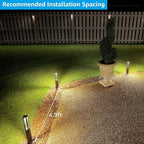 LEONLITE Low Voltage Path Lights, 3W LED Landscape Pathway Lights, Outdoor - Image 6