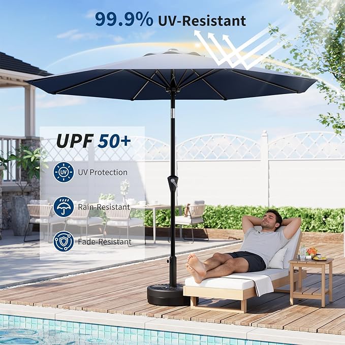 Garvee 9FT Patio Umbrella - Image 4