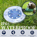 SOLPEX Solar Ground Lights, 12 Pack Solar Lights Outdoor Waterproof, 8 LED - Image 6
